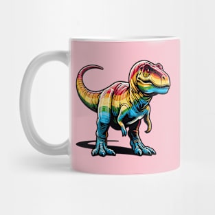 Dino rainbow Mug